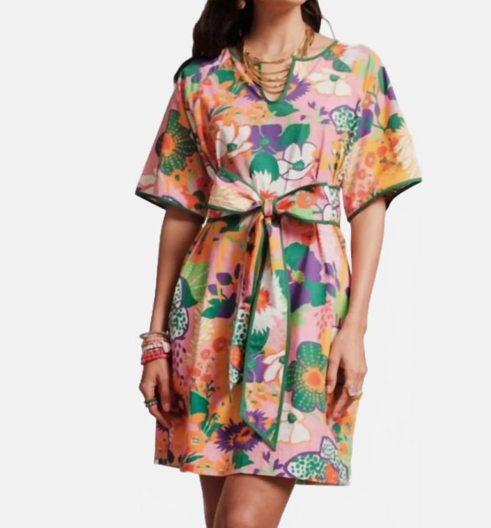 Frances Valentine Doris Dress Pink/Multi