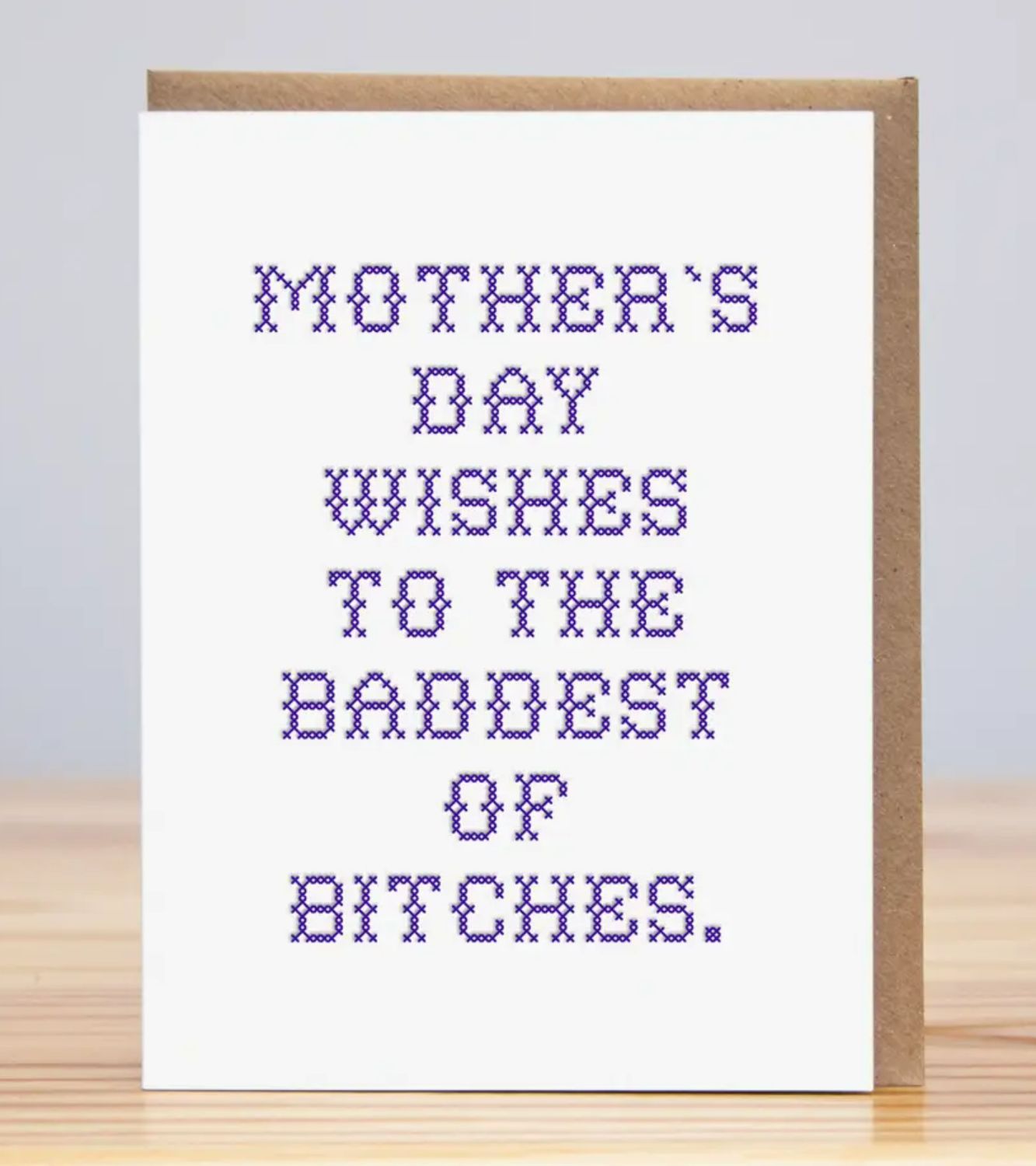 Huckleberry Letterpress Mother's Day Wishes Card