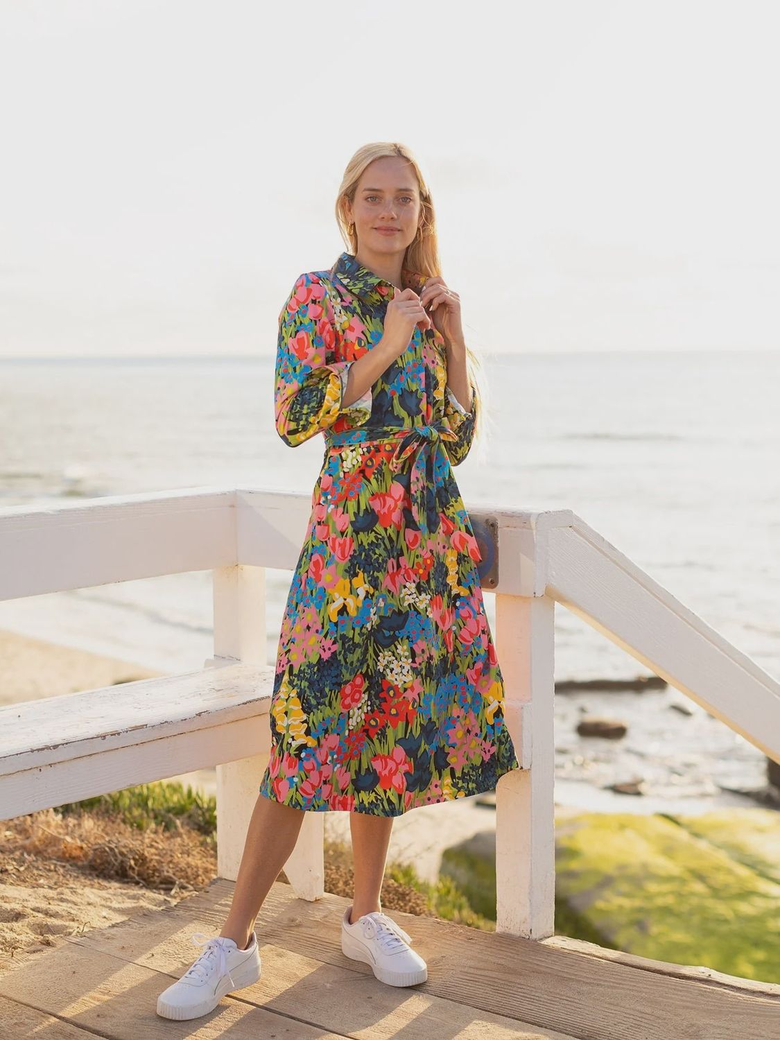 Lesley Evers Delia Knit Dress