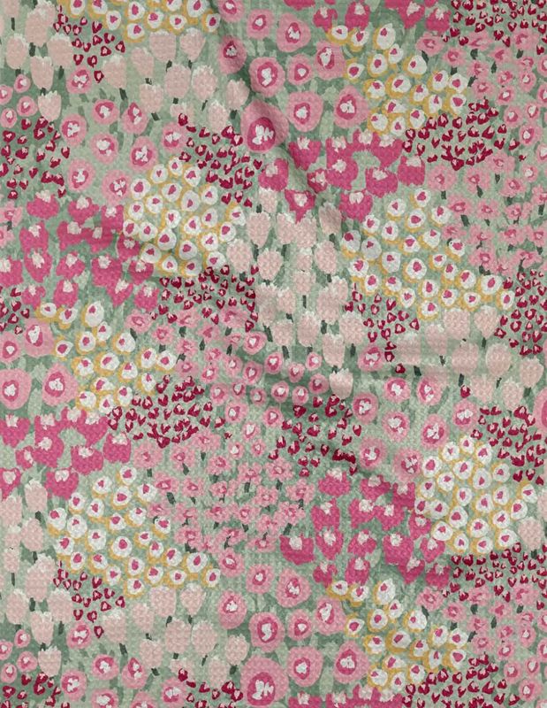 Geometry Bloomed for Spring Tea Towel