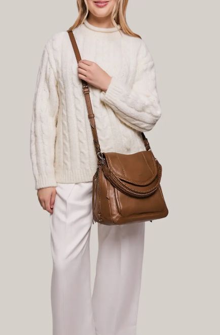 Aimee Kestenberg All For Love Convertible Shoulder Chestnut