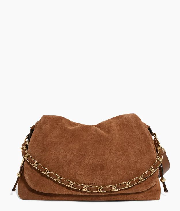Aimee Kestenberg Lennon Convertible Crossbody Chestnut Suede