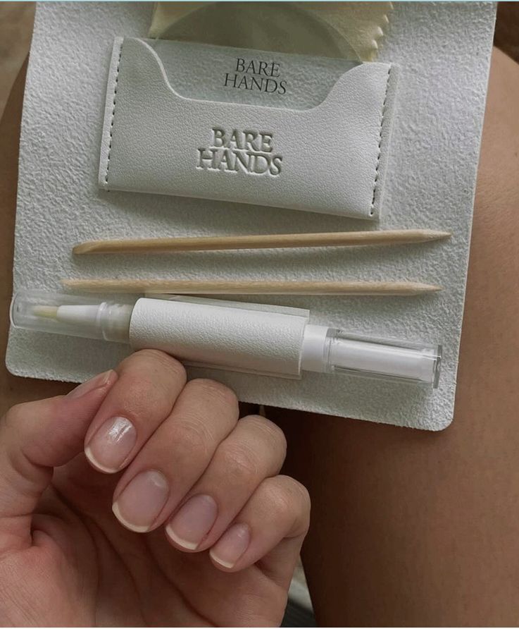 Bare Hands The Dry Gloss Manicure Kit - Polish-Free Natural Nail Care