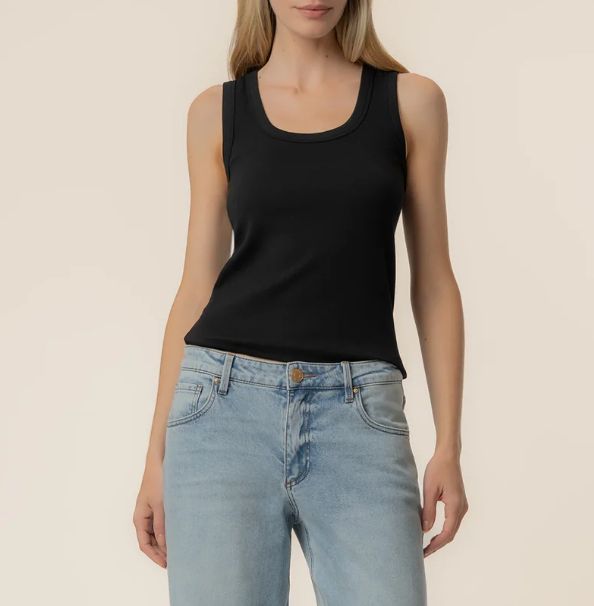 KUT from the Kloth Anastasia Tank Top in Black