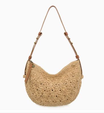 The Sak Tess Shoulder Bag - Straw - Natural Primrose