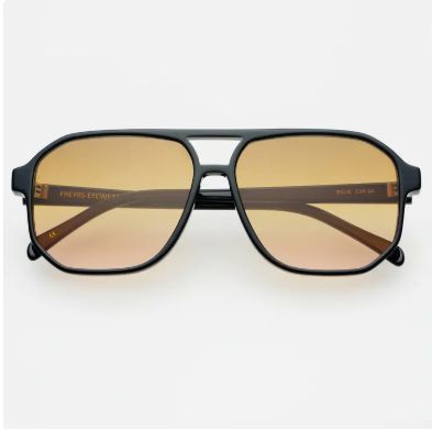FREYRS Billie Aviator Sunglasses (Black/Brown)