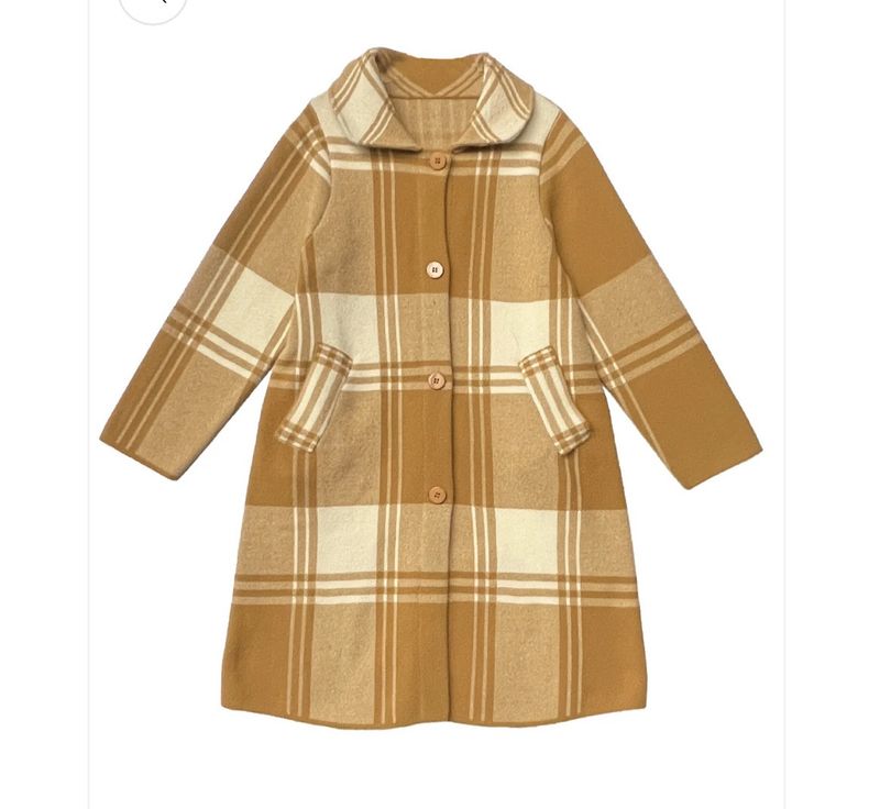 Lesley Evers Natalie Coat Caramel Butterscotch