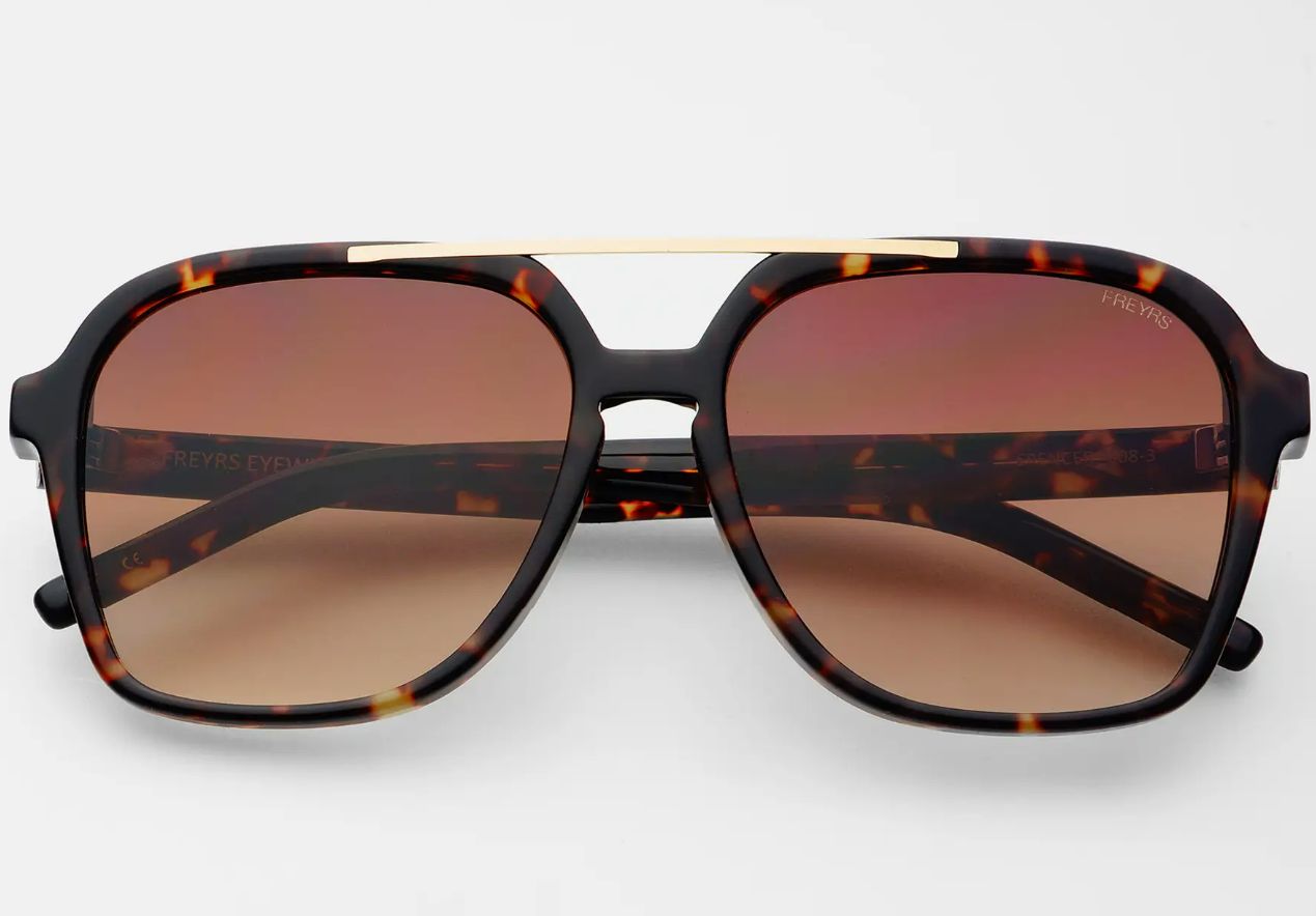 FREYRS Spencer Aviator Sunglasses (Brown)