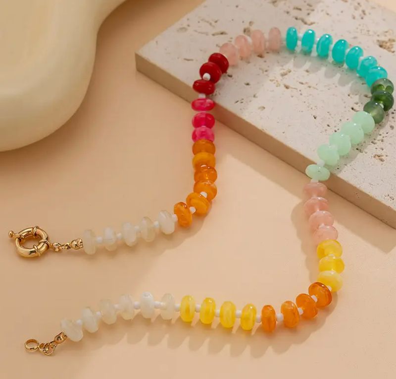Vibrant Beaded Necklace