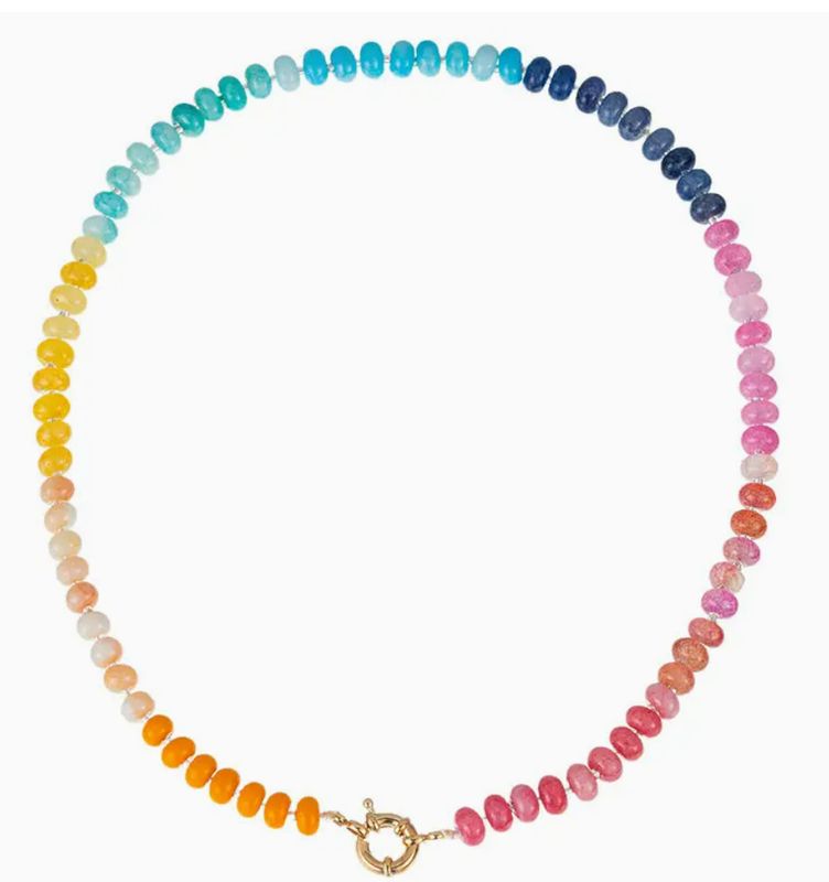 Colorful Beaded Necklace (Various Colors)