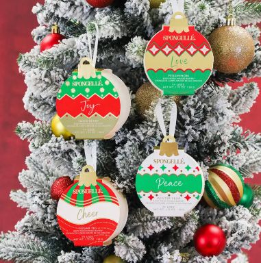 Spongelle Holiday Ornament Buffer