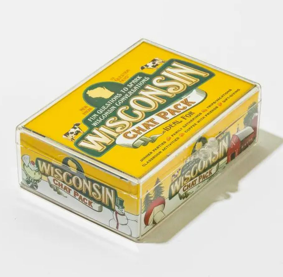 Wisconsin Chat Pack Conversation Starter Card Game