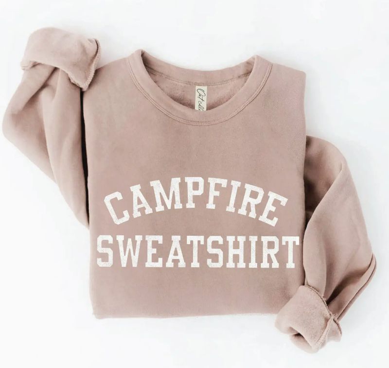 Campfire Sweatshirt (Tan)