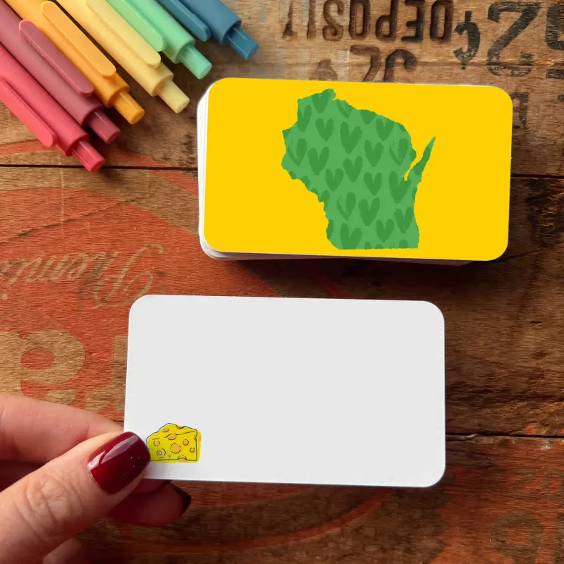 Wisconsin- Itty Bittys Note Card Set