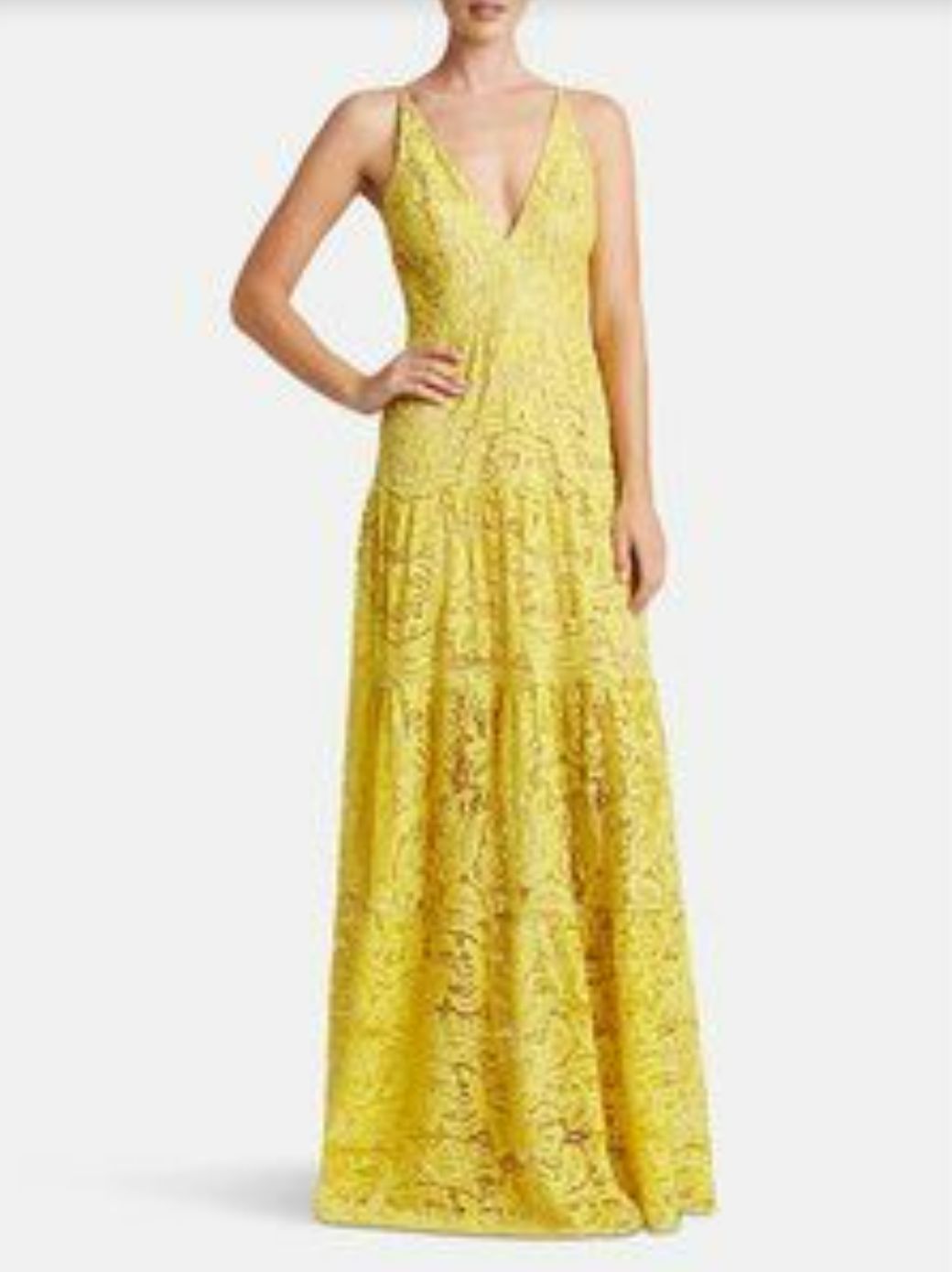 Dress The Population Melina Lace Maxi