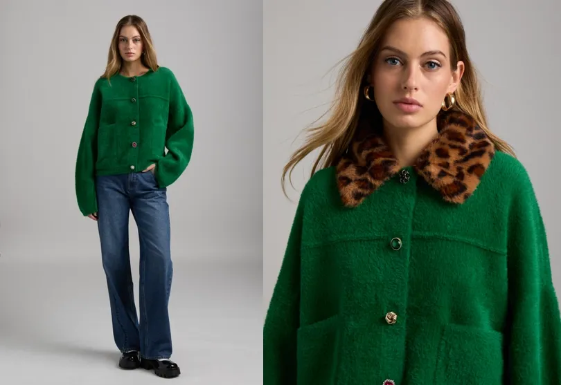 Eyelash Knit Coatigan