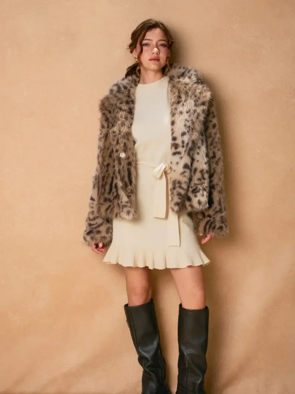 Fancy Faux Fur Jacket