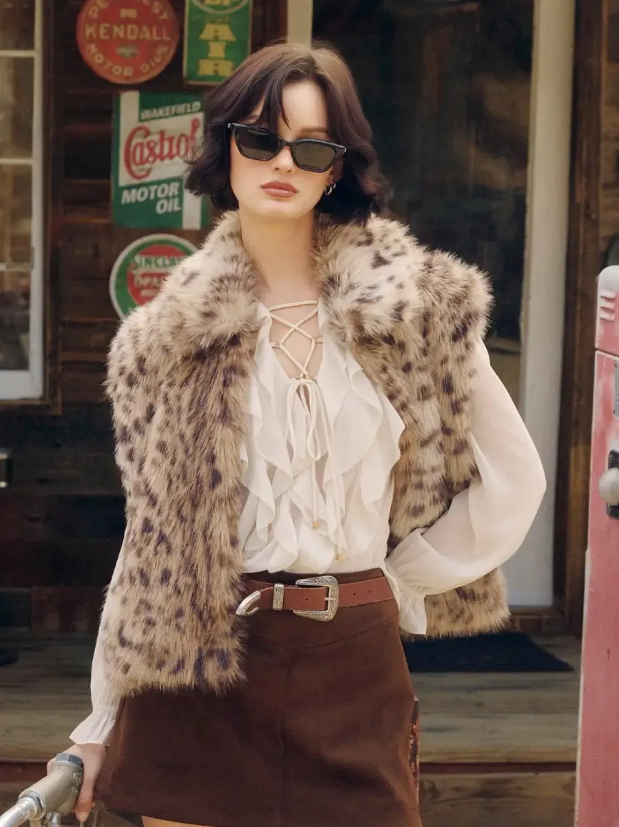 Flirty Faux Fur Vest
