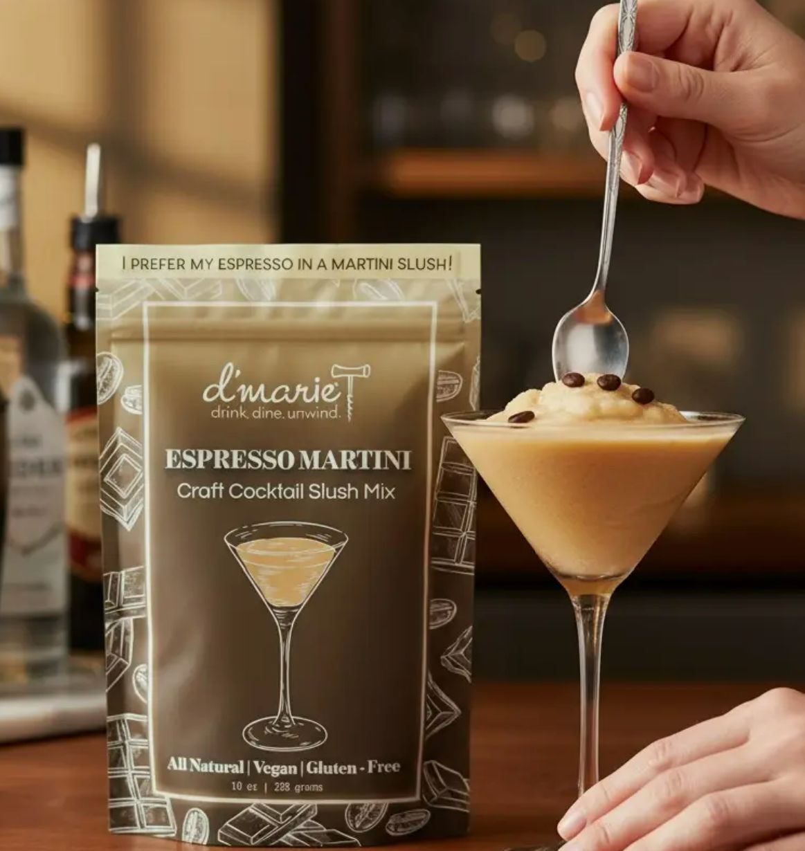 Espresso Martini Craft Cocktail Slush Mix