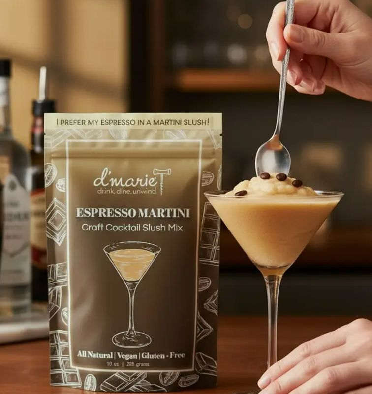 Espresso Martini Craft Cocktail Slush Mix