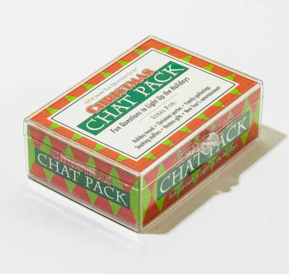 Christmas Chat Pack Conversation Starter Card Game