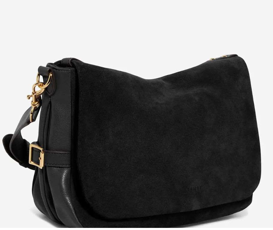 Aimee Kastenberg Gramercy Messenger Black Suede