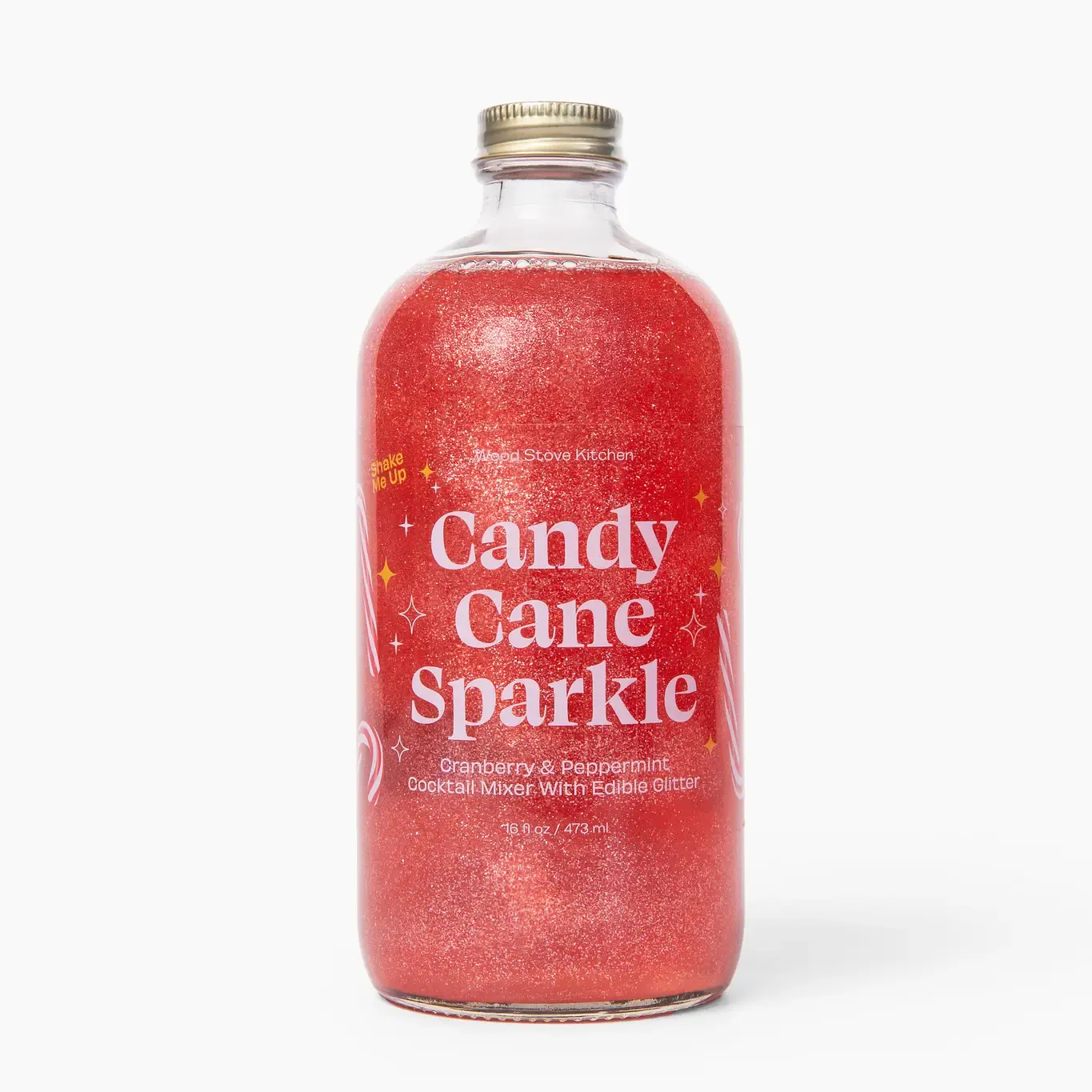 Candy Cane Sparkle Cocktail &amp; Mocktail Mixer, 16oz