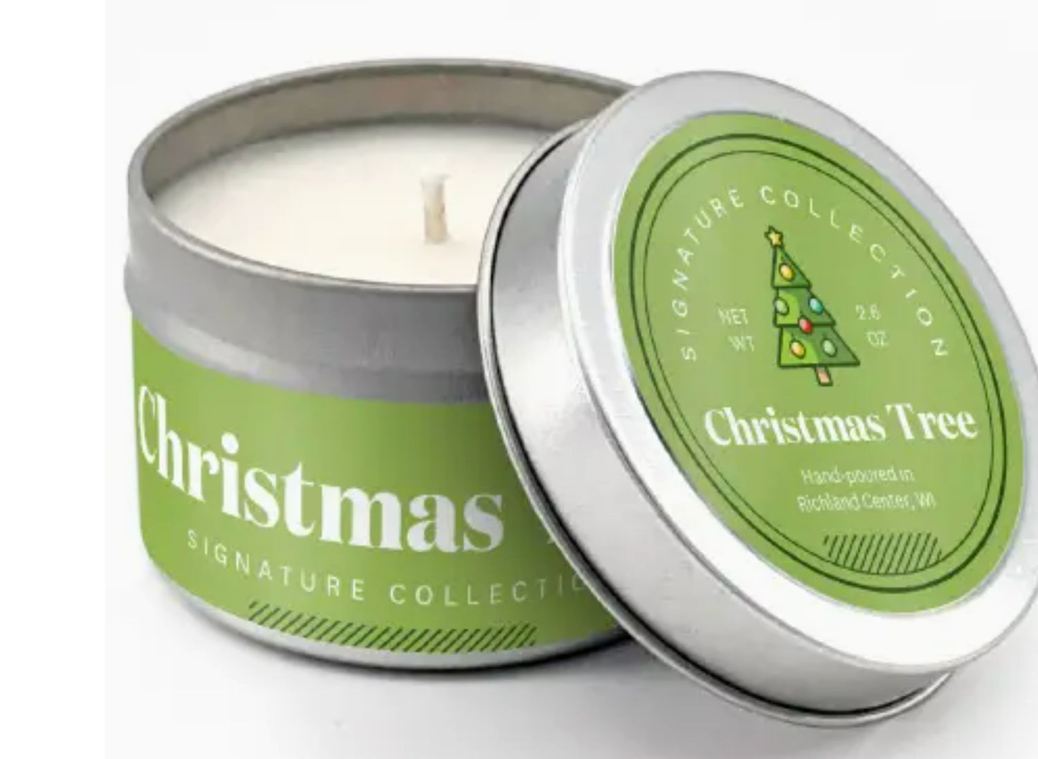 Christmas Tree Soy Candle