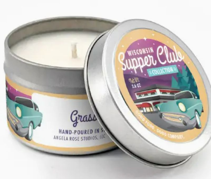 Grasshopper Soy Candle - Wisconsin Supper Club