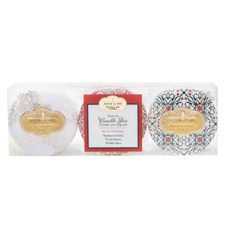 Holiday Trio 4oz Candle Set