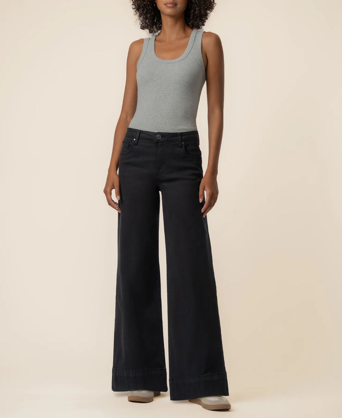 KUT from the Kloth Maya HR Wide Leg (Celebrating w/ Black base)