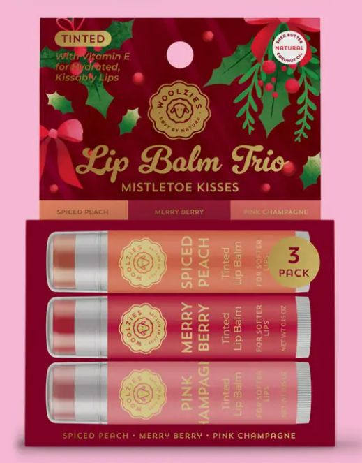Mistletoe Kisses Tinted Lip Balms