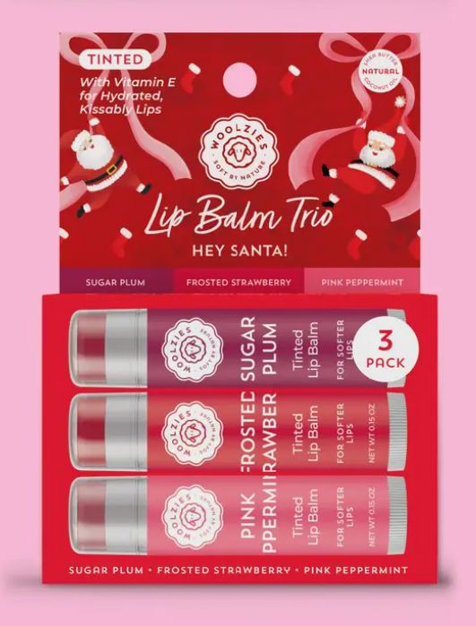 Hey Santa Tinted Lip Balms