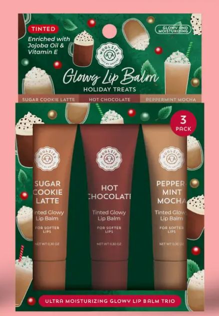 Holiday Treats Glowy Tinted Lip Balms
