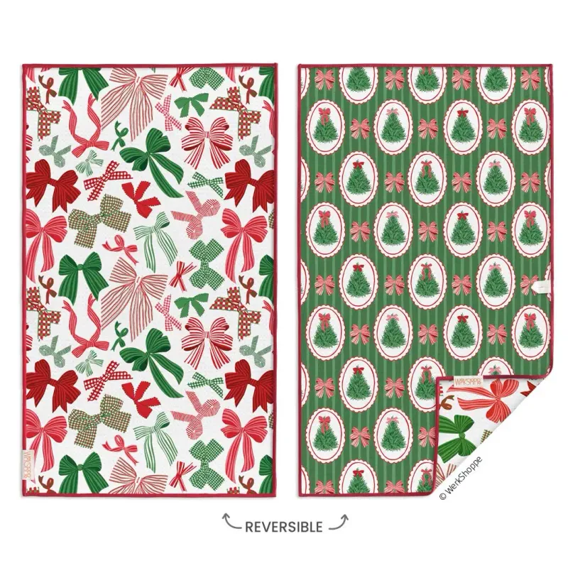 All the Bows Microfiber Kitchen Towel