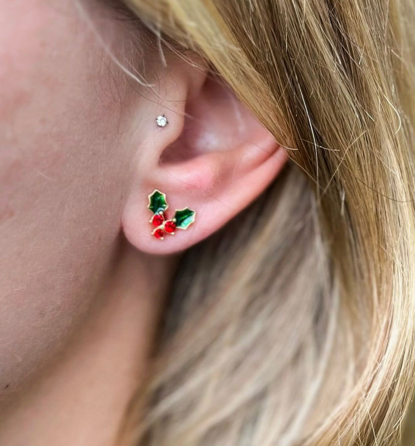 Natalie Clare Holly Jolly Studs