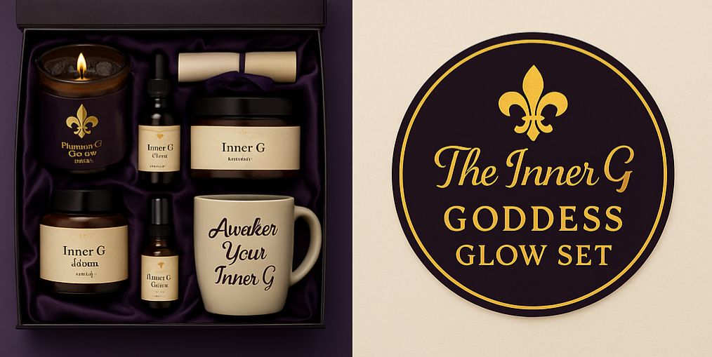 🎃🌱🪻Goddess Glow Ritual sets (available soon)