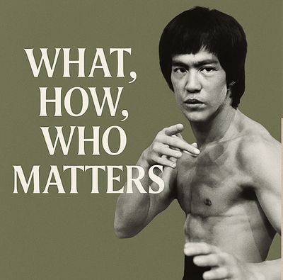 ⚜️​"Becoming the Ritual: Inner G, Bruce Lee, and the Sacred Self"