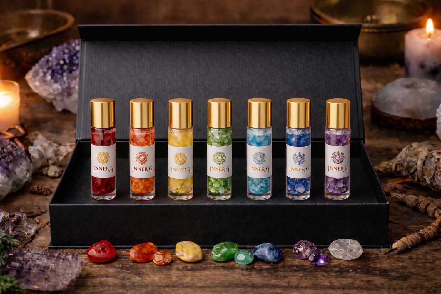 Inner G Chakra Gloss Ritual Set