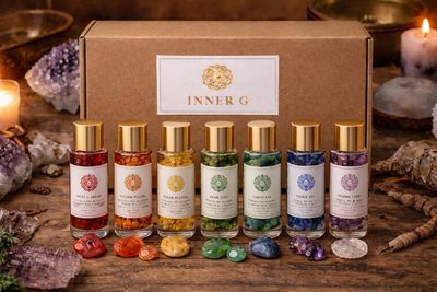 🌈Chakra Botanical Oil Set