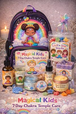 🌈 “Magical Kids” Chakra Temple Care Set