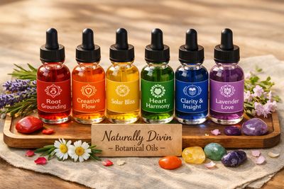 Handcrafted  Botanical Infused Body Oils