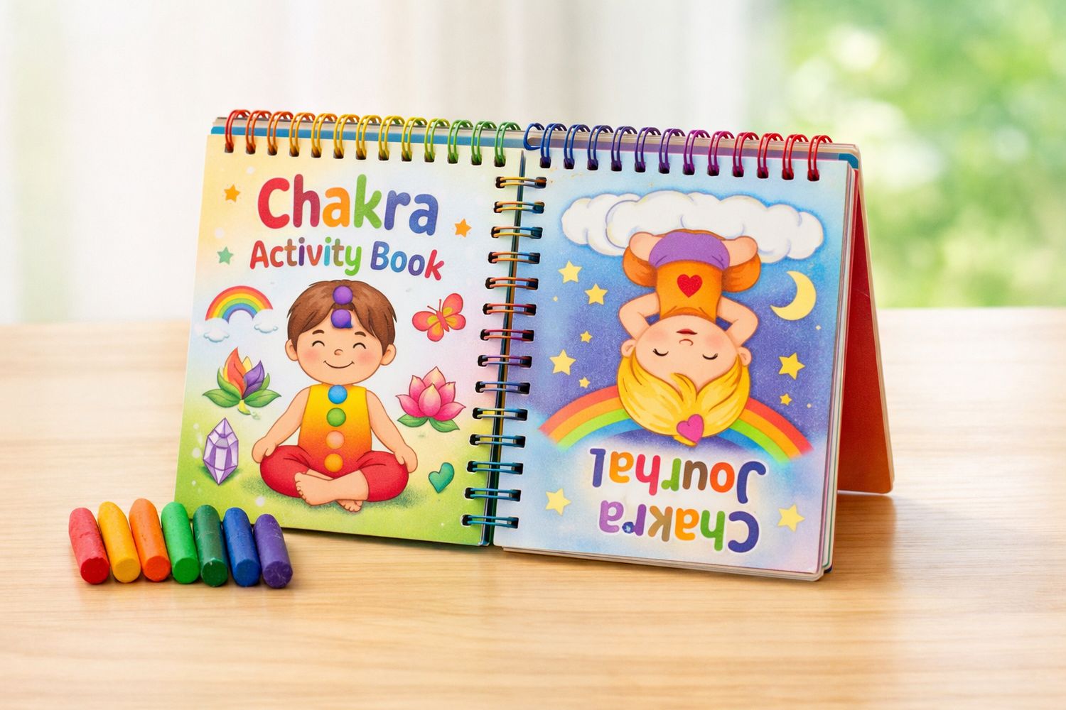 🌈Inner G Kids Chakra Activity/Journal book