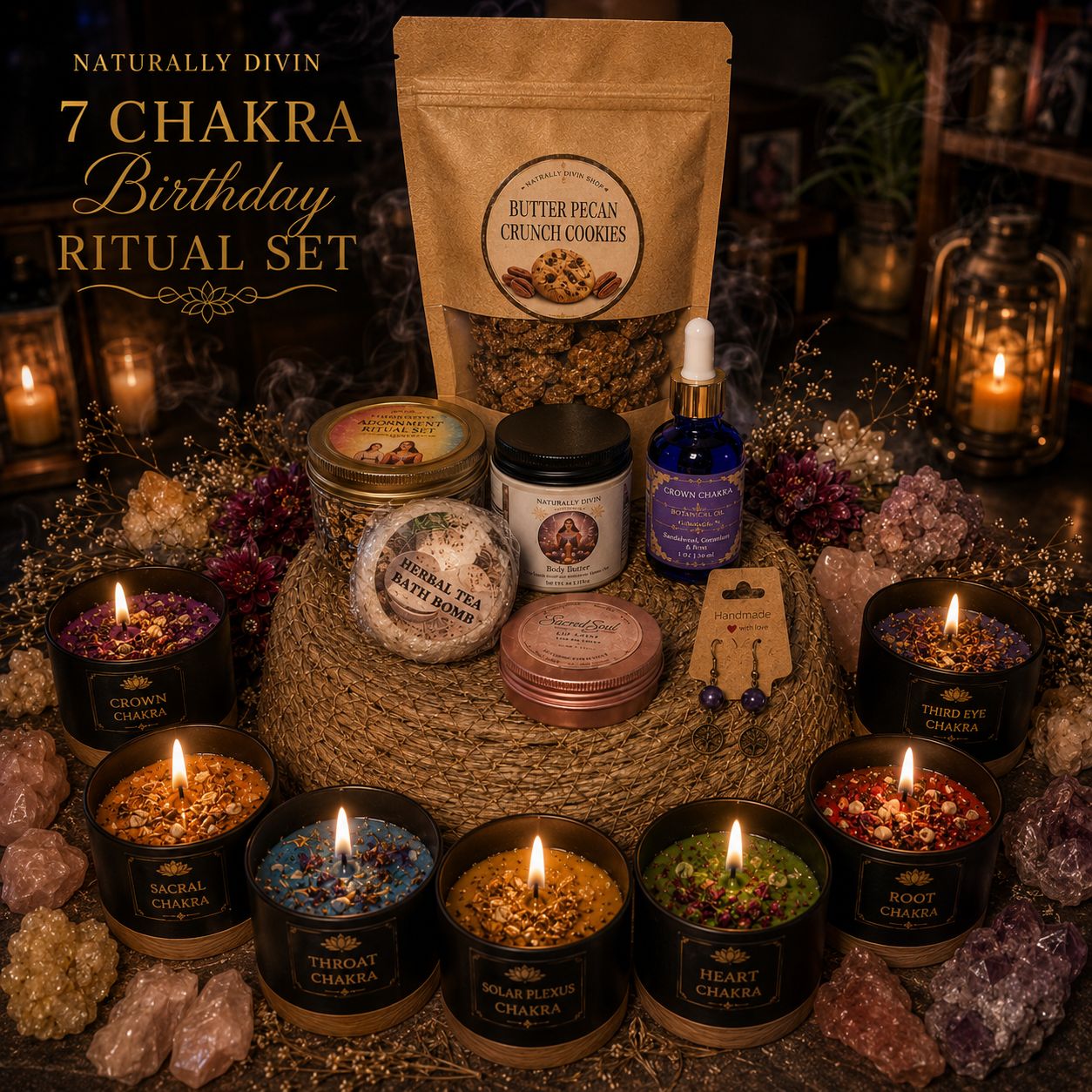 🌈 The Naturally Divin 7-Day Chakra Ritual Experience™