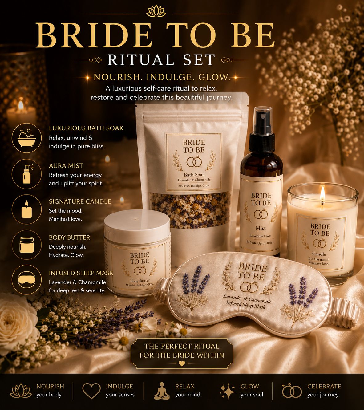 Bridal Bliss Chakra Ritual Set