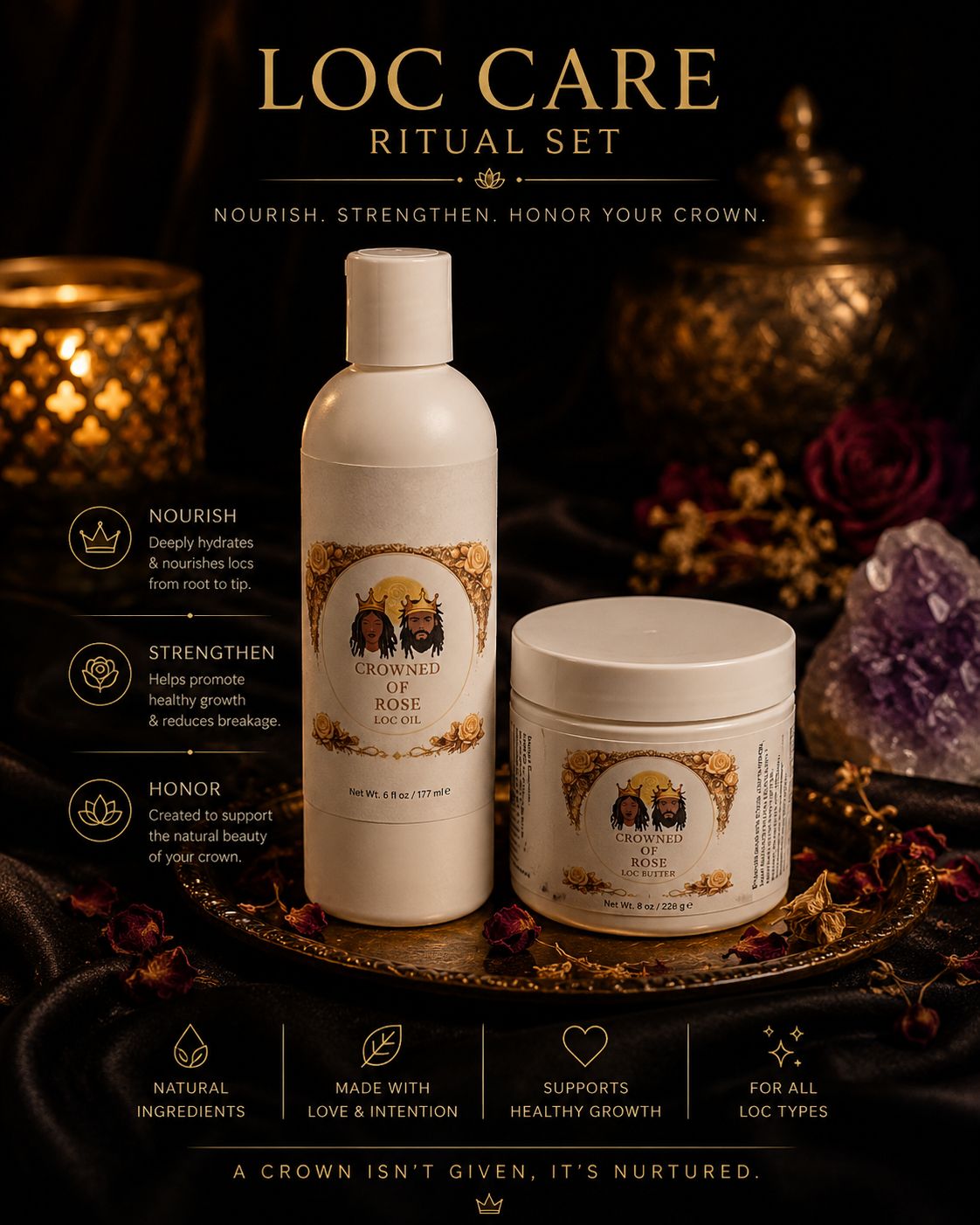 Sacred Crown Loc Care