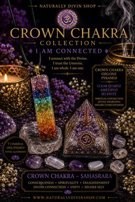 Orgone Pyramid &amp; Necklace set