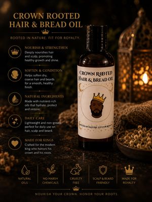 Crown Rooted Beard Oil