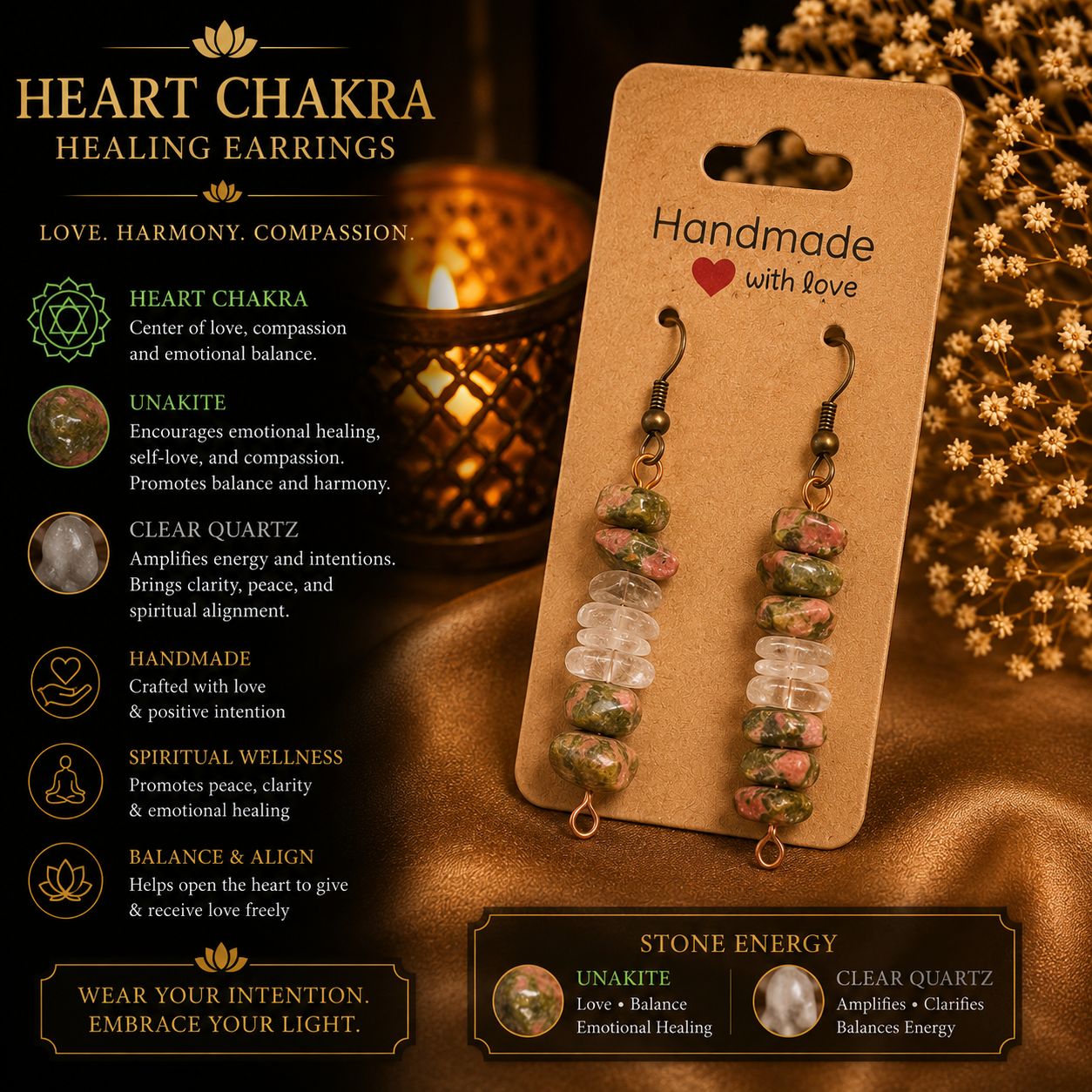 Chipped Stone Earring Collection