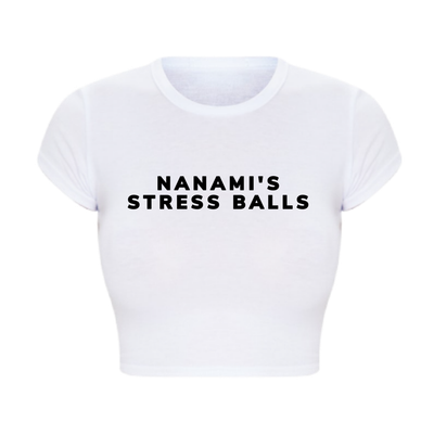 Nanami&#39;s Stress Balls Crop Top